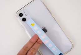 รับสกรีนphone strap สายจับถนัดมือสำหรับแปะติดเข้ากับมือถือ