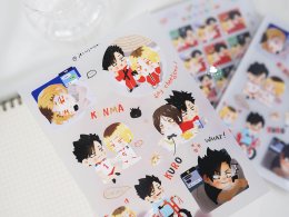 สติ๊กเกอร์ UV เนื่้อใส แผ่นรองขุ่น
