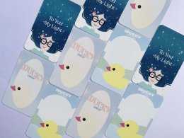 Card PVC ขาว / ใส