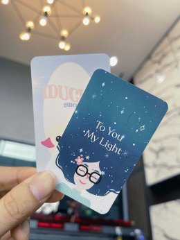 Card PVC ขาว / ใส