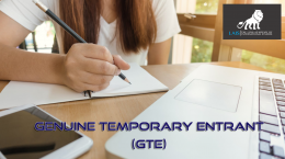 Genuine Temporary Entrant (GTE)