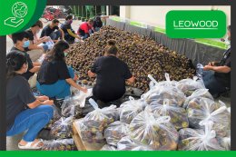 ลีโอวูดปันน้ำใจ ช่วยเกษตรกรซื้อมังคุดจากสวนภาคใต้ 2,000 กิโล ส่งมอบสู่ชุมชนย่านบางนา