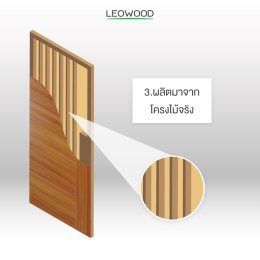 4 คุณสมบัติของ "ประตูไม้เมลามีนลีโอวูด"
