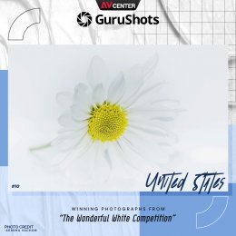 รวมภาพถ่ายชนะเลิศ จากรายการแข่งขัน GuruShots Wonderful White competition