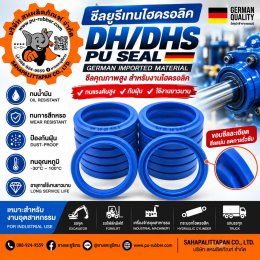 ซีล DH/DHS ซีลกันฝุ่นไฮดรอลิก สำหรับกระบอกไฮดรอลิก | สหผลิตภัณฑ์