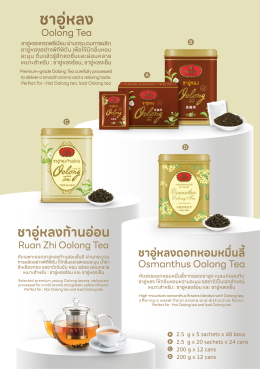 ChaTraMue Products Catalog