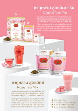 ChaTraMue Products Catalog
