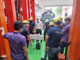 วันที่​ 3​ สำหรับหลักสูตรฝึกอบรมพัฒนาบุคลากรทักษะขั้นสูงทางวิศวกรรมระบบขนส่งทางราง