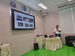 วันที่​ 3​ สำหรับหลักสูตรฝึกอบรมพัฒนาบุคลากรทักษะขั้นสูงทางวิศวกรรมระบบขนส่งทางราง
