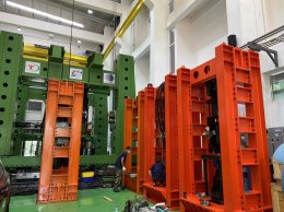 Armtech sent the work to TISTR-RTTC for height improvement, Load frame