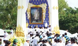 งานพระราชพิธีถวายพระเพลิงพระบรมศพฯ ในหลวง รัชกาลที่ 9 ณ พระเมรุมาศจำลองประจำจังหวัดระนอง