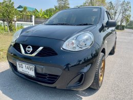 2018 NISSAN MARCH 1.2 S MNC เกียร์ธรรมดา สีดำ