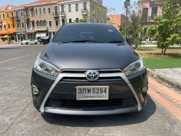  2014 TOYOTA YARIS 1.2 G AT เบนซิน ECO สีเทาดำ
