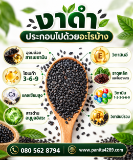งาดำ เซซามิน