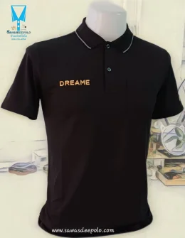 ขอบพระคุณ DREAME   เสื้อโปโลผ้าดับเบิ้ลเฟส (Double Face) เนื้อผ้าทอเทคนิคพิเศษ 2 เลเยอร์ น้ำหนักเบายืดหยุ่นนุ่มสบาย ไม่ย้วยหรือเสียทรงง่าย ดูมีวอลลุ่มให้ความรู้สึกหนาและฟูระบายอากาศได้ดี ไม่อมเหงื่อ สีสดใส ไม่หมองง่าย ไม่ต้องรีด ไม่ขึ้นขุยผ้า size unisex 
