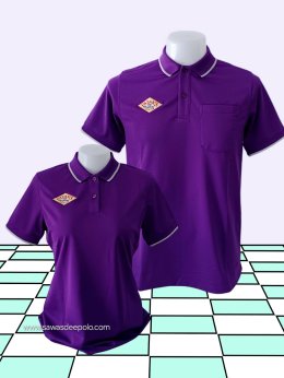 เสื้อโปโลผ้าลูบาลานซ์ เนื้อผ้าเย็นระบายอากาศได้ดี ไม่ขึ้นขุยตลอดอายุการใช้งาน  ️ บริการปักโลโก้และชื่อ พร้อมออกแบบ ไม่มีขั้นต่ำ  สนใจสอบถามเพิ่มเติม  http://line.me/ti/p/~sawasdeepolo  www.sawasdeepolo.com ️ 0842254054