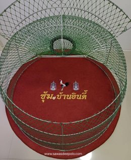 ขอบพระคุณซุ้ม.บ้านอินดี้ ️ มุ้งไก่ชน ตัดเย็บด้วยผ้าสีเดียวทั้งหลัง เย็บผ้าทับหูแขวนไม่หลุดง่ายl เย็บเก็บชายมุ้ง ️ พรมรองสุ่มไก่ เย็บขอบ หนา 6 มิล ️ จัดส่งฟรี ไม่มีปลายทางค่ะ  มีบริการปักชื่อ และโลโก้ ออกแบบฟรี สนใจสอบถามเพิ่มเติม  http://line.me/ti/p/~saw