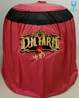 ขอบพระคุณ D.M. Farm  มุ้งไก่ชน ตัดเย็บด้วยผ้าสีเดียวทั้งหลัง เย็บผ้าทับหูแขวนไม่หลุดง่ายl เย็บเก็บชายมุ้ง  พรมรองสุ่มไก่เย็บขอบอย่างดีพร้อมปักโลโก้ ️ จัดส่งฟรี ไม่มีปลายทางค่ะ  มีบริการปักชื่อ และโลโก้ ออกแบบฟรี สนใจสอบถามเพิ่มเติม  https://line.me/ti/p/V