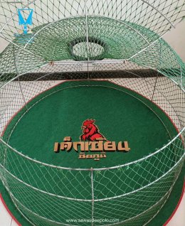 ขอบพระคุณ เด็กเซียน ชัยภูมิ  พรมรองสุ่มไก่ เย็บขอบ หนา 3-4 มิล  มุ้งไก่ชน ตัดเย็บด้วยผ้าสีเดียวทั้งหลัง เย็บผ้าทับหูแขวนไม่หลุดง่ายl เย็บเก็บชายมุ้ง  มีบริการปักชื่อ และโลโก้  สนใจสอบถามเพิ่มเติม  https://line.me/ti/p/VJeTnWFnQS  www.sawasdeepolo.com ️ 08