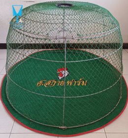 ขอบพระคุณ ศ.สกาย ฟาร์ม  พรมรองสุ่มไก่ เย็บขอบ หนา 3-4 มิล  มุ้งไก่ชน ตัดเย็บด้วยผ้าสีเดียวทั้งหลัง เย็บผ้าทับหูแขวนไม่หลุดง่ายl เย็บเก็บชายมุ้ง  มีบริการปักชื่อ และโลโก้  สนใจสอบถามเพิ่มเติม  https://line.me/ti/p/VJeTnWFnQS  www.sawasdeepolo.com ️ 0842254