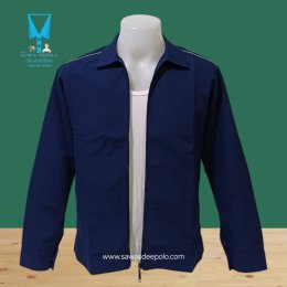 เสื้อแจ็คเก็ตสีกรม คอปกทรงคลาสสิค เนื้อผ้าไมโครพีช เนื้อนุ่มเบาสัมผัสสบายไม่ยับง่าย ไม่ระคายเคือง มีกระเป๋าข้างซ้าย-ขวา ใส่กันแดดกันลม พร้อมบริการปักโลโก้ไม่จำกัดขั้นต่ำ สนใจสอบถามเพิ่มเติม  https://line.me/ti/p/VJeTnWFnQS  www.sawasdeepolo.com ️ 08422540