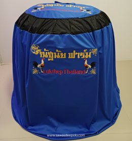  ขอบพระคุณซุ้มณัฐนัยฟาร์ม ️ มุ้งไก่ชน ตัดเย็บด้วยผ้าสีเดียวทั้งหลัง เย็บผ้าทับหูแขวนไม่หลุดง่ายl เย็บเก็บชายมุ้ง ️ พรมรองสุ่มไก่ เย็บขอบ หนา 3 มิล ️ จัดส่งฟรี ไม่มีปลายทางค่ะ  มีบริการปักชื่อ และโลโก้ ออกแบบฟรี สนใจสอบถามเพิ่มเติม  http://line.me/ti/p/~sa