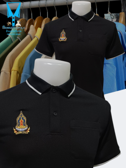 ขอบพระคุณลูกค้า #เสื้อกระทรวงวัฒนธรรม เสื้อโปโลสีดำ ผ้าลูบาลานซ์ เนื้อผ้าเย็นระบายอากาศได้ดี ไม่ขึ้นขุยตลอดอายุการใช้งาน  ️ บริการปักโลโก้และชื่อ พร้อมออกแบบ ไม่มีขั้นต่ำ  สนใจสอบถามเพิ่มเติม  https://line.me/ti/p/VJeTnWFnQS  www.sawasdeepolo.com ️ 084225