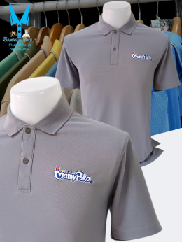 ขอบพระคุณ MamyPoko เสื้อโปโลผ้าทีเคพรีเมี่ยม เนื้อคอตตอน ผสมโพลีเอสเตอร์  นุ่ม ระบายอากาศ แห้งไวไม่อับชื้น พร้อมบริการปัก ไม่จำกัดขั้นต่ำ สนใจสอบถามเพิ่มเติม  https://line.me/ti/p/VJeTnWFnQS  www.sawasdeepolo.com ️ 0842254054 #sawasdeepolo #สวัสดีโปโล #เส