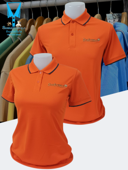 ขอบพระคุณ บ้านข้าวหนม เสื้อโปโลสีส้ม ผ้าลูบาลานซ์เนื้อผ้าเย็น ระบายอากาศได้ดี ไม่ขึ้นขุยตลอดอายุการใช้งาน ผ้าอยู่ทรงไม่ต้องรีด ️ บริการปักโลโก้และชื่อ พร้อมออกแบบ ไม่มีขั้นต่ำ  สนใจสอบถามเพิ่มเติม  https://line.me/ti/p/VJeTnWFnQS  www.sawasdeepolo.com ️ 0