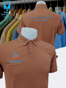 ขอบพระคุณ Poomrapee Cleaning Services  เสื้อโปโลสีพาสเทล Pastel collar shirt polo โปโลปกเชิ้ตพาสเทล เนื้อผ้า Air Feel เนื้อผ้านุ่ม แห้งไวระบายอากาศดีเยี่ยม ไม่เหนอะหนะ ไม่มีกลิ่นอับชื้น ใส่ทนไม่ขึ้นขุยผ้า ️ พร้อมบริการปัก ไม่จำกัดขั้นต่ำ สนใจสอบถามเพิ่มเต