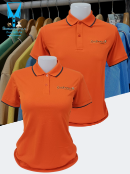 ขอบพระคุณ บ้านข้าวหนม เสื้อโปโลสีส้ม ผ้าลูบาลานซ์เนื้อผ้าเย็น ระบายอากาศได้ดี ไม่ขึ้นขุยตลอดอายุการใช้งาน ผ้าอยู่ทรงไม่ต้องรีด ️ บริการปักโลโก้และชื่อ พร้อมออกแบบ ไม่มีขั้นต่ำ  สนใจสอบถามเพิ่มเติม  https://line.me/ti/p/VJeTnWFnQS  www.sawasdeepolo.com ️ 0