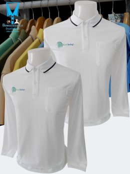 ขอบพระคุณ Earthology เสื้อโปโลแขนยาวสีขาว เนื้อผ้าคลูบาลานซ์ ระบายอากาศได้ดี ใส่แล้วเย็นไม่ร้อน ไม่อับชื้น ไม่ขึ้นขุย พร้อมสั่งปักโลโก้ ปักชื่อ สนใจสอบถามเพิ่มเติม  https://line.me/ti/p/VJeTnWFnQS  www.sawasdeepolo.com ️ 0842254054 #sawasdeepolo #สวัสดีโป