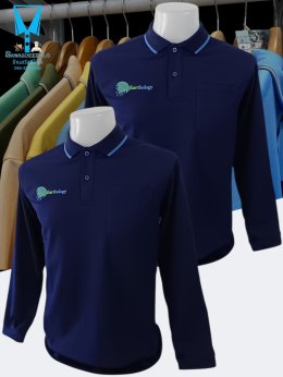 ขอบพระคุณ Earthology เสื้อโปโลแขนยาวสีกรมท่า เนื้อผ้าคลูบาลานซ์ ระบายอากาศได้ดี ใส่แล้วเย็นไม่ร้อน ไม่อับชื้น ไม่ขึ้นขุย พร้อมสั่งปักโลโก้ ปักชื่อ สนใจสอบถามเพิ่มเติม  https://line.me/ti/p/VJeTnWFnQS  www.sawasdeepolo.com ️ 0842254054 #sawasdeepolo #สวัสด