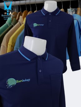ขอบพระคุณ Earthology เสื้อโปโลแขนยาวสีกรมท่า เนื้อผ้าคลูบาลานซ์ ระบายอากาศได้ดี ใส่แล้วเย็นไม่ร้อน ไม่อับชื้น ไม่ขึ้นขุย พร้อมสั่งปักโลโก้ ปักชื่อ สนใจสอบถามเพิ่มเติม  https://line.me/ti/p/VJeTnWFnQS  www.sawasdeepolo.com ️ 0842254054 #sawasdeepolo #สวัสด