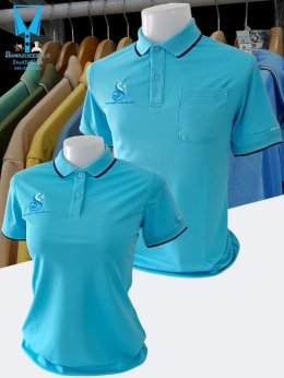 ขอบพระคุณ บริษัท S PROPPERTY CARE CO.,LTD  เสื้อโปโลสีฟ้า ผ้าลูบาลานซ์ เนื้อผ้าเย็นระบายอากาศได้ดี ไม่ขึ้นขุยตลอดอายุการใช้งาน พร้อมบริการปักโลโก้  สั่งได้ไม่มีขั้นต่ำ มีบริการหลังการขาย ​ ออกแบบวางกราฟิกโลโก้ ฟรี!  ค่าบล็อกปักฟรี!​  จัดส่งฟรี!  งานเย็บ ค