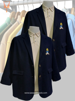 เสื้อสูทพร้อมบริการปักโลโก้ ผ้า super nano นุ่มทิ้งตัว ไม่ยับง่าย กระเป๋าใช้งานได้ทั้ง 2 ข้าง สนใจสอบถามเพิ่มเติม  http://line.me/ti/p/~sawasdeepolo  www.sawasdeepolo.com ️ 0842254054 #sawasdeepolo #สวัสดีโปโล #สูท  #เสื้อสูทผู้หญิง #เสื้อสูทผู้ชาย #เสื้อ