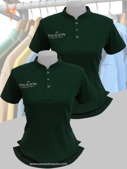 เสื้อโปโลคอจีนพร้อมรับปักโลโก้และชื่อ Plus ความนุ่ม เพิ่มความสบาย  ผ้า Micro Plus + (ไมโคร พลัส) เส้นใยเล็ก ละเอียดเรียงตัวสวย ด้วยโพลีเอสเตอร์ผสมไมโครไฟเบอร์ เกรด A ทำให้ผ้านุ่ม เนียน ละเอียด คงทน ใส่เย็นสบาย ระบายอากาศได้ดี พร้อมโครงสร้างของผ้าในขั้นตอน