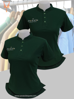 เสื้อโปโลคอจีนพร้อมรับปักโลโก้และชื่อ Plus ความนุ่ม เพิ่มความสบาย  ผ้า Micro Plus + (ไมโคร พลัส) เส้นใยเล็ก ละเอียดเรียงตัวสวย ด้วยโพลีเอสเตอร์ผสมไมโครไฟเบอร์ เกรด A ทำให้ผ้านุ่ม เนียน ละเอียด คงทน ใส่เย็นสบาย ระบายอากาศได้ดี พร้อมโครงสร้างของผ้าในขั้นตอน