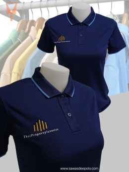 ขอบพระคุณ ThaiPropertyInvestor Co.,Ltd  เสื้อโปโลผ้าคลูบาลานซ์ เนื้อผ้าเย็นระบายอากาศได้ดี ไม่ขึ้นขุยตลอดอายุการใช้งาน  สั่งได้ไม่มีขั้นต่ำ มีบริการหลังการขาย ​ ออกแบบวางกราฟิกโลโก้ ฟรี!  ค่าบล็อกปักฟรี!​  จัดส่งฟรี!  งานเย็บ คุณภาพดี  งานปักคมชัดระดับ HD