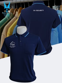 ขอบพระคุณGOLDEN AVENUE SECURITY รักษาความปลอดภัย โกลเด้น อเวนิว  เสื้อโปโลสีกรม ผ้าคลูบาลานซ์ เนื้อผ้าเย็นระบายอากาศได้ดี ไม่ขึ้นขุยตลอดอายุการใช้งาน พร้อมบริการปักโลโก้  สั่งได้ไม่มีขั้นต่ำ มีบริการหลังการขาย ​ ออกแบบวางกราฟิกโลโก้ ฟรี!  ค่าบล็อกปักฟรี!​