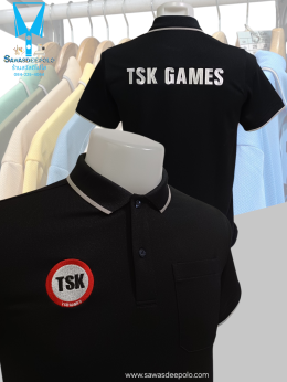 ขอบพระคุณ TSK GAMES  เสื้อโปโลผ้าคลูบาลานซ์ ผ้าเนื้อเย็น ระบายอากาศได้ดี ไม่ต้องรีด ไม่ขึ้นขุยตลอดอายุการใช้งาน  พร้อมบริการปัก ไม่จำกัดขั้นต่ำ สนใจสอบถามเพิ่มเติม  https://line.me/ti/p/VJeTnWFnQS  www.sawasdeepolo.com ️ 0842254054 #sawasdeepolo #สวัสดีโป