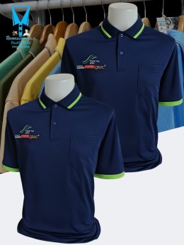 ขอบพระคุณ บริษัท Thank You 2562  เสื้อโปโลสีกรม ผ้ามองตากูร์ (Montagut) - เนื้อผ้าหนาและทนทานต่อการใช้งาน ทำให้ผ้าคงรูปได้ดี และไม่เสื่อมสภาพง่าย - มีความยืดหยุ่นสูง ทำให้สามารถปรับตัวเข้ากับรูปร่างได้ดี  - เนื้อผ้ามีสัมผัสที่นุ่มสบาย ทำให้เหมาะสำหรับการส