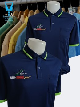 ขอบพระคุณ บริษัท Thank You 2562  เสื้อโปโลสีกรม ผ้ามองตากูร์ (Montagut) - เนื้อผ้าหนาและทนทานต่อการใช้งาน ทำให้ผ้าคงรูปได้ดี และไม่เสื่อมสภาพง่าย - มีความยืดหยุ่นสูง ทำให้สามารถปรับตัวเข้ากับรูปร่างได้ดี  - เนื้อผ้ามีสัมผัสที่นุ่มสบาย ทำให้เหมาะสำหรับการส
