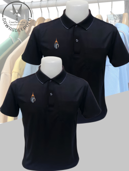 รวมแบบเสื้อโปโลสีดำพร้อมสั่งปักโลโก้ตามต้องการ - ผ้าคลูบาลานซ์ เนื้อผ้าเย็นระบายอากาศได้ดี สีไม่ตก ไม่ย้วย ไม่ขึ้นขุยตลอดอายุการใช้งาน ไม่ต้องรีด - ผ้าทีเคพรีเมี่ยม เส้นใยทอละเอียดพิเศษ ระบายอากาศดีเยี่ยม อยู่ทรงไม่ยืดย้วยง่าย  - ผ้าดับเบิ้ลเฟรส ซึมซับเหง