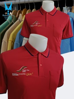 ขอบพระคุณ บริษัท Thank You 2562  เสื้อโปโลสีแดง ผ้าคลูบาลานซ์ ผ้าเนื้อเย็น ระบายอากาศได้ดี ไม่ต้องรีด ไม่ขึ้นขุยตลอดอายุการใช้งาน  พร้อมบริการปัก ไม่จำกัดขั้นต่ำ สนใจสอบถามเพิ่มเติม  https://line.me/ti/p/VJeTnWFnQS  www.sawasdeepolo.com ️ 0842254054 #sawa