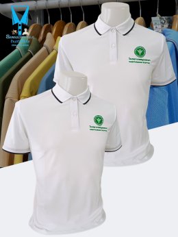 ขอบพระคุณ โรงพยาบาลสมุทรสาคร  เสื้อโปโลสีขาว ผ้าคลูบาลานซ์ ผ้าเนื้อเย็น ระบายอากาศได้ดี ไม่ต้องรีด ไม่ขึ้นขุยตลอดอายุการใช้งาน  พร้อมบริการปัก ไม่จำกัดขั้นต่ำ สนใจสอบถามเพิ่มเติม  https://line.me/ti/p/VJeTnWFnQS  www.sawasdeepolo.com ️ 0842254054 #sawasde