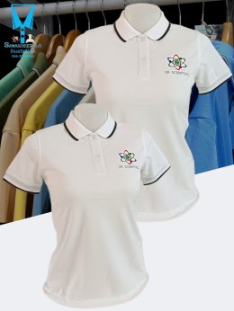 ขอบพระคุณ UR SCIENTIFIC  เสื้อโปโลผ้าคลูบาลานซ์ เนื้อผ้าเย็น ระบายอากาศได้ดี สีไม่ตก ผ้าไม่ย้วย ไม่ขึ้นขุยตลอดอายุการใช้งาน ไม่ต้องรีด ️ พร้อมบริการปัก ไม่จำกัดขั้นต่ำ สนใจสอบถามเพิ่มเติม  http://line.me/ti/p/~sawasdeepolo  www.sawasdeepolo.com ️ 08422540