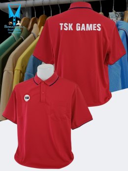 ขอบพระคุณ TSK GAMES  เสื้อโปโลสีแดง ผ้าคลูบาลานซ์ ผ้าเนื้อเย็น ระบายอากาศได้ดี ไม่ต้องรีด ไม่ขึ้นขุยตลอดอายุการใช้งาน  พร้อมบริการปัก ไม่จำกัดขั้นต่ำ สนใจสอบถามเพิ่มเติม  https://line.me/ti/p/VJeTnWFnQS  www.sawasdeepolo.com ️ 0842254054 #sawasdeepolo #สว