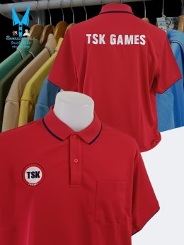ขอบพระคุณ TSK GAMES  เสื้อโปโลสีแดง ผ้าคลูบาลานซ์ ผ้าเนื้อเย็น ระบายอากาศได้ดี ไม่ต้องรีด ไม่ขึ้นขุยตลอดอายุการใช้งาน  พร้อมบริการปัก ไม่จำกัดขั้นต่ำ สนใจสอบถามเพิ่มเติม  https://line.me/ti/p/VJeTnWFnQS  www.sawasdeepolo.com ️ 0842254054 #sawasdeepolo #สว