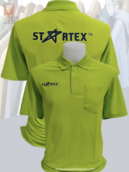 ขอบพระคุณ Startex Thailand  เสื้อโปโลยูนิฟอร์ม เสื้อบริษัท เนื้อผ้าทีเคพรีเมี่ยม สั่งได้ไม่มีขั้นต่ำ มีบริการหลังการขาย ​ ออกแบบวางกราฟิกโลโก้ ฟรี!  ค่าบล็อกปักฟรี!​  จัดส่งฟรี!  งานเย็บ คุณภาพดี  งานปักคมชัดระดับ HD  รับผลิตงานด่วน งานไว  สินค้าเสียหายเค